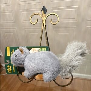Pally Paws 14” Squirrel 🐿️ Dog Toy w/Squeaker, Cuddle Toy New